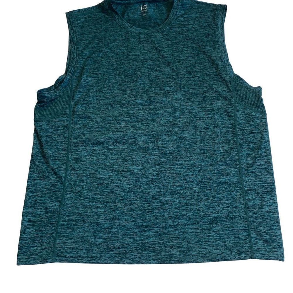 Ideology NWOT Mens Sleeveless Moisure Wicking Workout Tee Forest Green Large